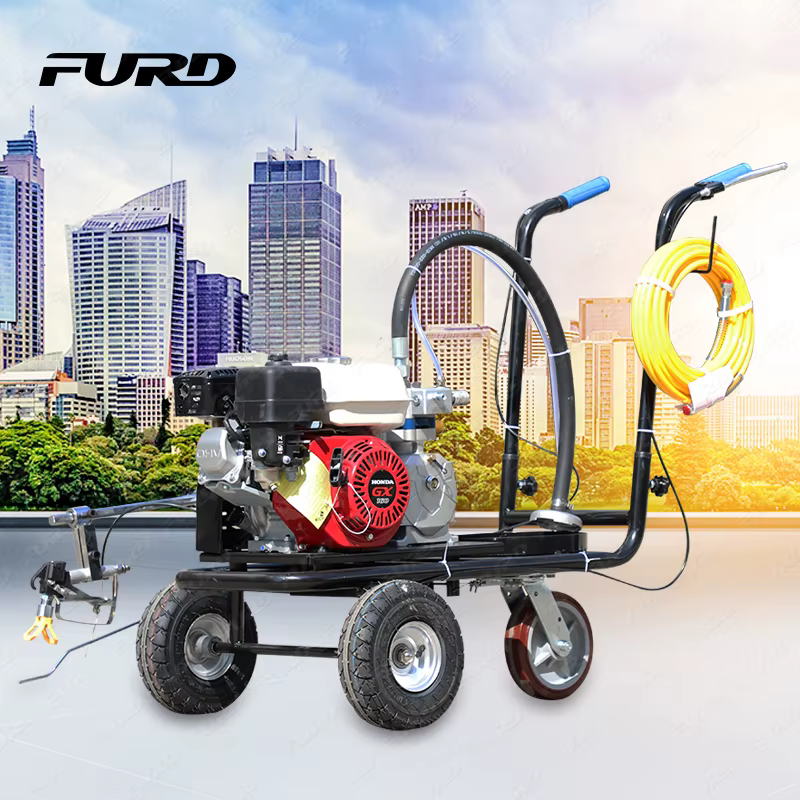 Hand Push Road Line Marking Machine — image 2