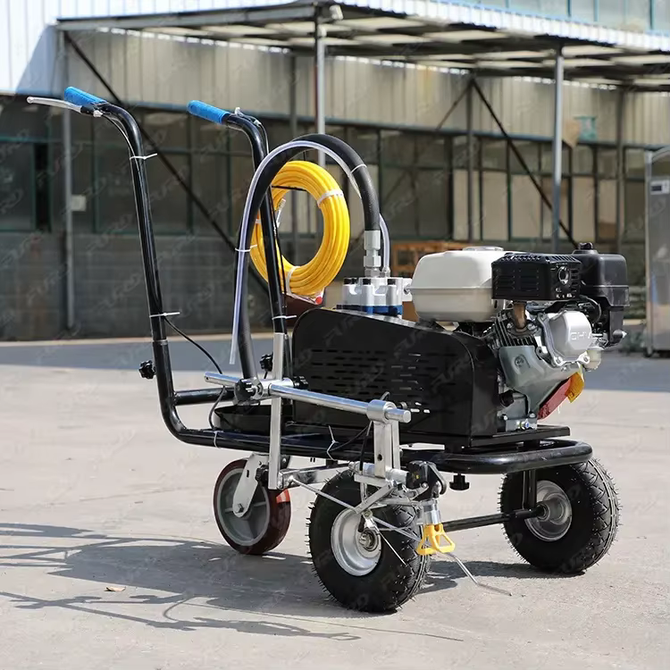 Truck Pump Cold Spraying Road Line Marking Machine — image 3