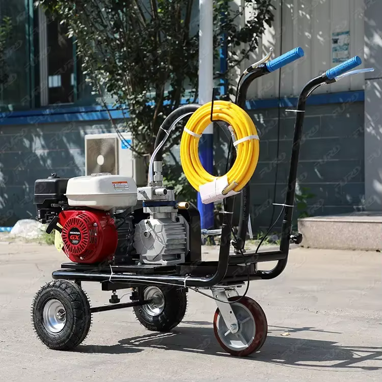 Truck Pump Cold Spraying Road Line Marking Machine — image 4
