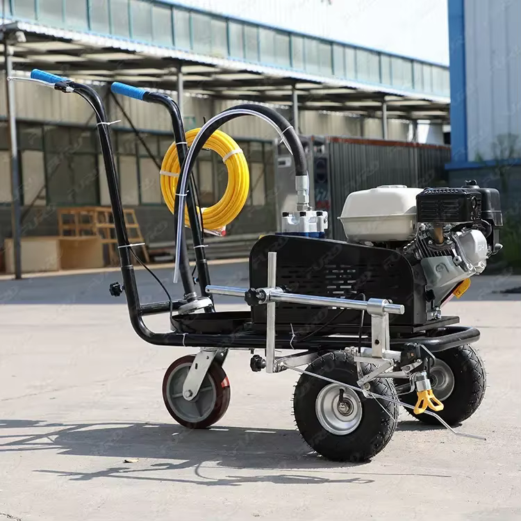 Truck Pump Cold Spraying Road Line Marking Machine — image 5