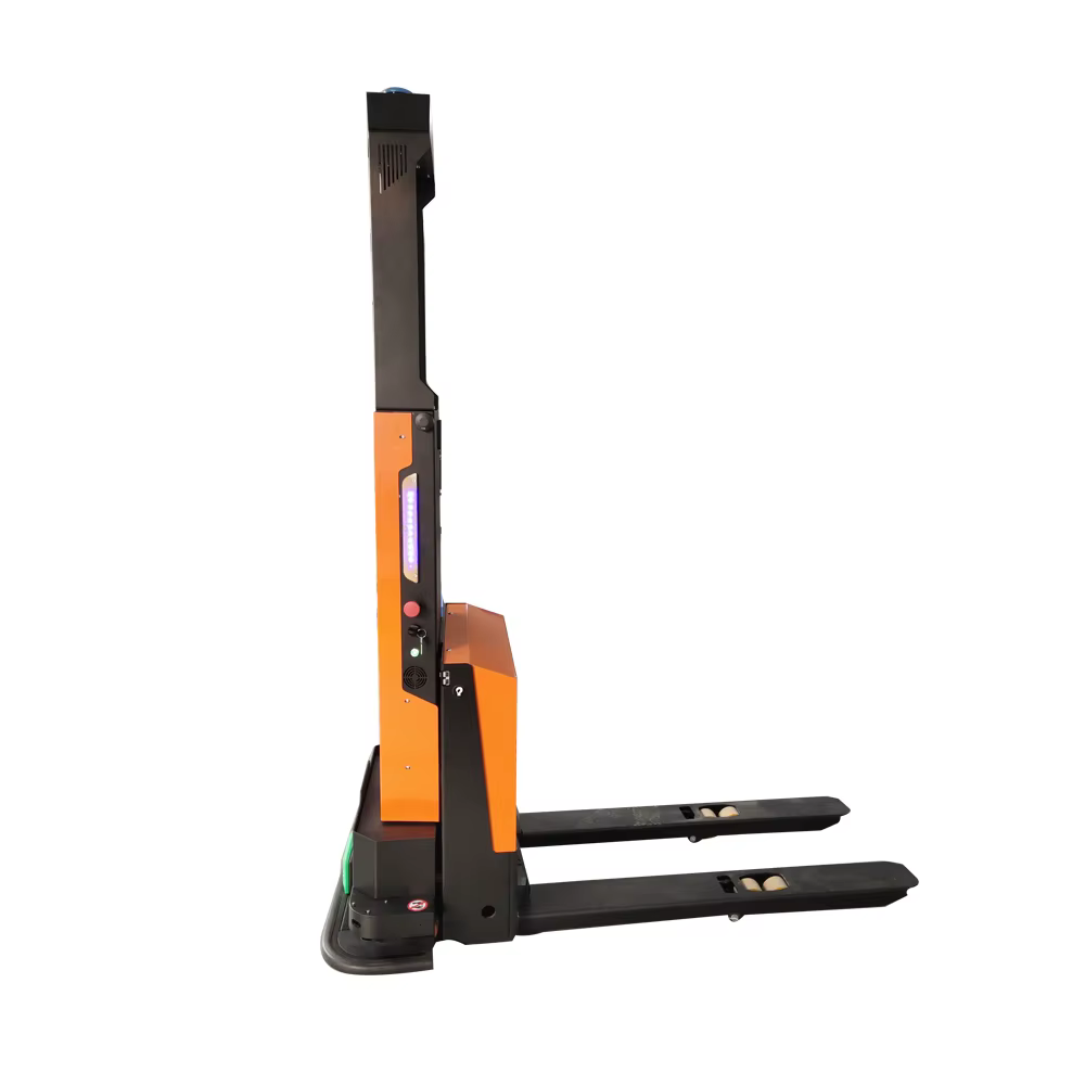 TZBOT Auto Guided Sensor Logistic Unmanned Autonomous Mobile Forklift AGV Robot — image 4
