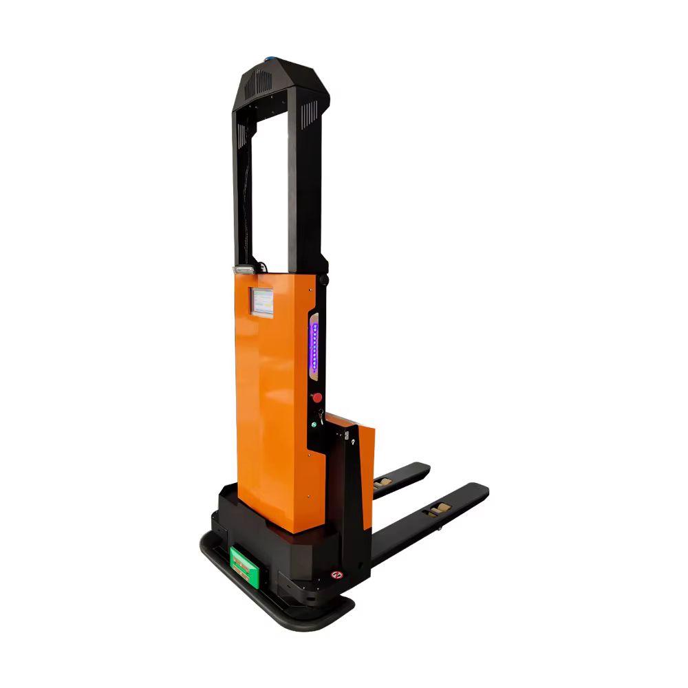 TZBOT Auto Guided Sensor Logistic Unmanned Autonomous Mobile Forklift AGV Robot — image 5