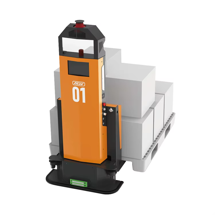 1500kg Load Capacity Mobile Robot Laser SLAM Navigation Automated Guided Vehicle Industry Forklift — image 3