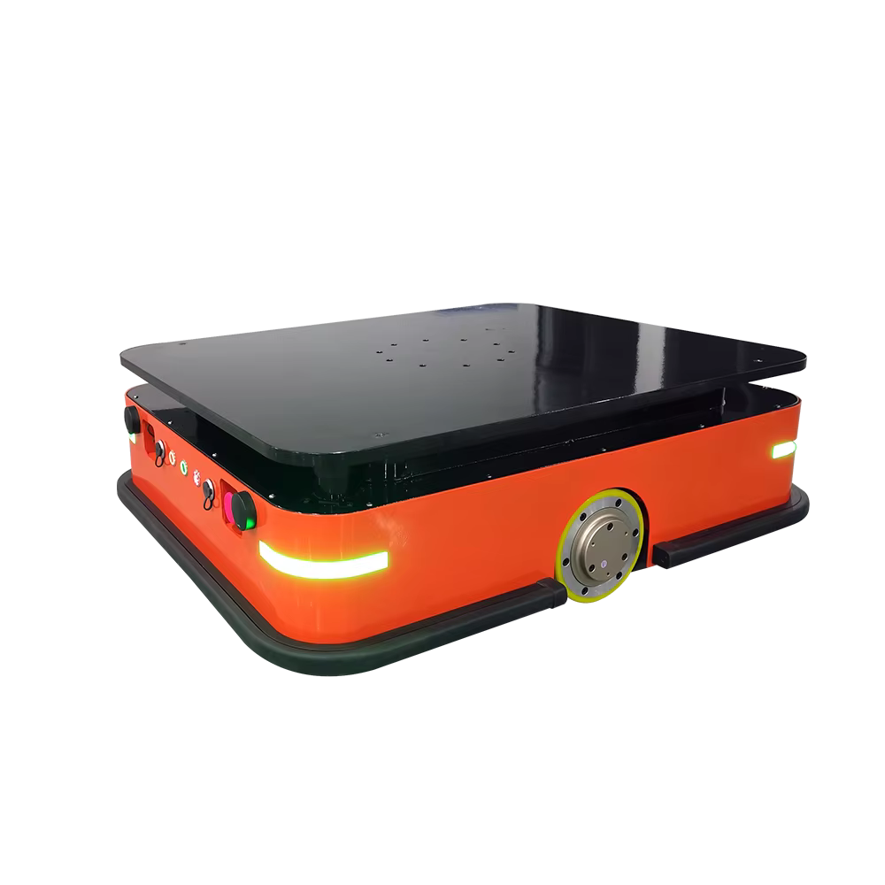 TZBOT 600KG Load Laser Slam AGV Autonomous Mobile Warehouse Logistic AMR Robot with Lifting Device — image 2