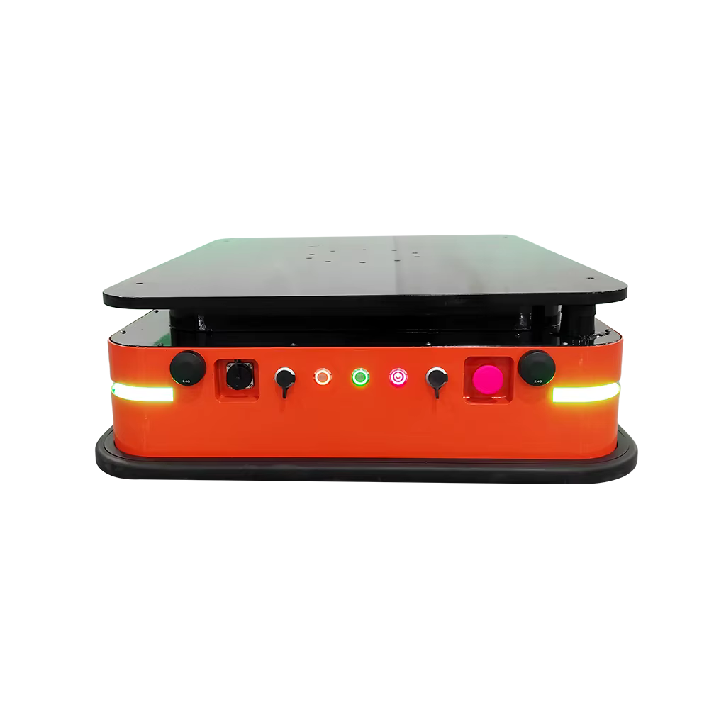 TZBOT 600KG Load Laser Slam AGV Autonomous Mobile Warehouse Logistic AMR Robot with Lifting Device — image 3