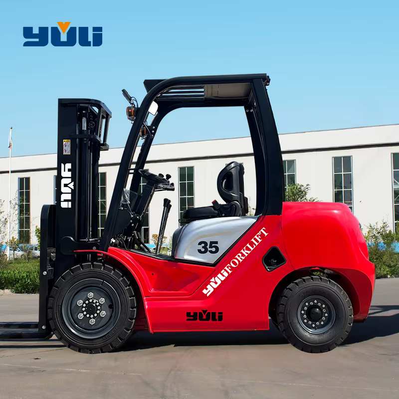 Yuli Heavy Duty 3 to 3.5 Ton Forklift with Customizable Attachments — image 6