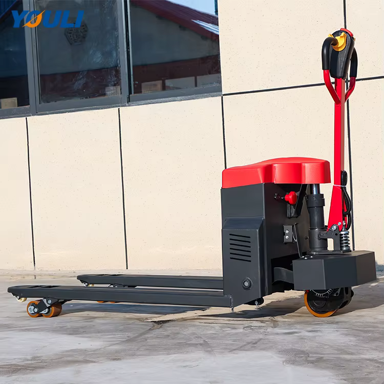 2000kg Electric Pallet Truck Electric Forklift With Battery — image 4