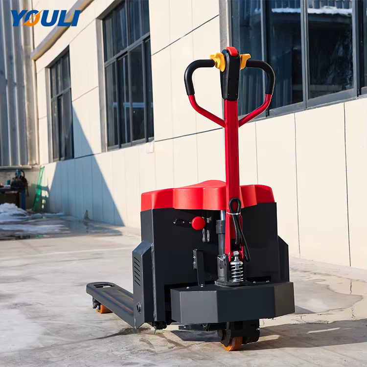 2000kg Electric Pallet Truck Electric Forklift With Battery — image 5