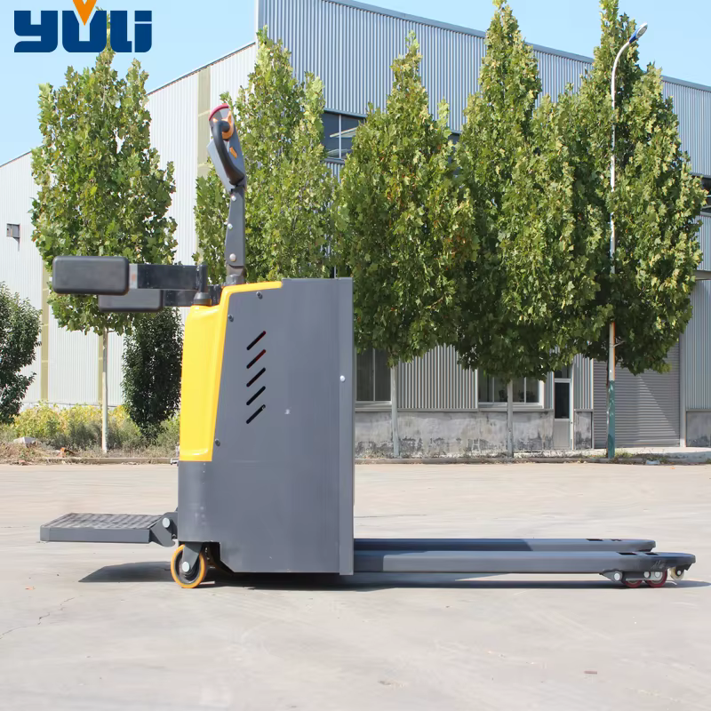 Yuli Lifter Warehouse Hydraulic Battery Operated Electric Pallet Stacker — image 4