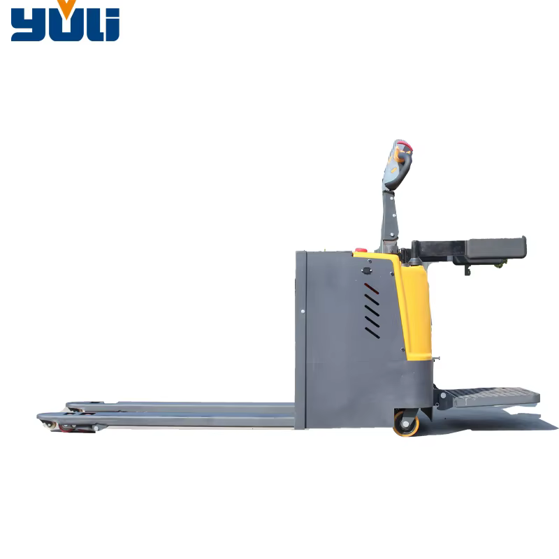 Yuli Lifter Warehouse Hydraulic Battery Operated Electric Pallet Stacker — image 5