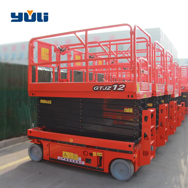 Yuli Vertical Aluminum Alloy Full-Electromotion Scissor Lift Platform — image 2