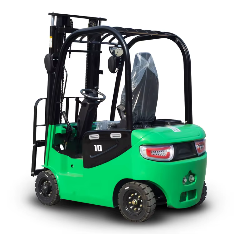 1 Ton Electric Forklift with Battery Charger — image 2