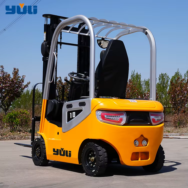 1 Ton Electric Forklift with Battery Charger — image 4