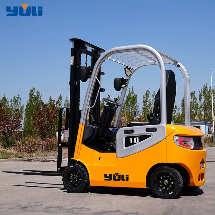 1 Ton Electric Forklift with Battery Charger — image 6