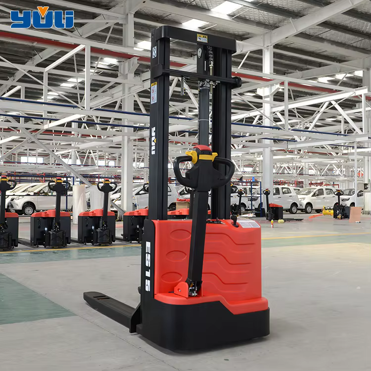 Electric Forklift Warehouse Automatic Stacker — image 3
