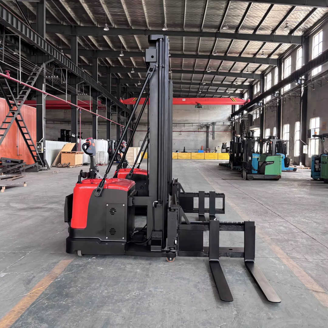 Compact Side Fork Stand-On Pallet Stacker — image 6