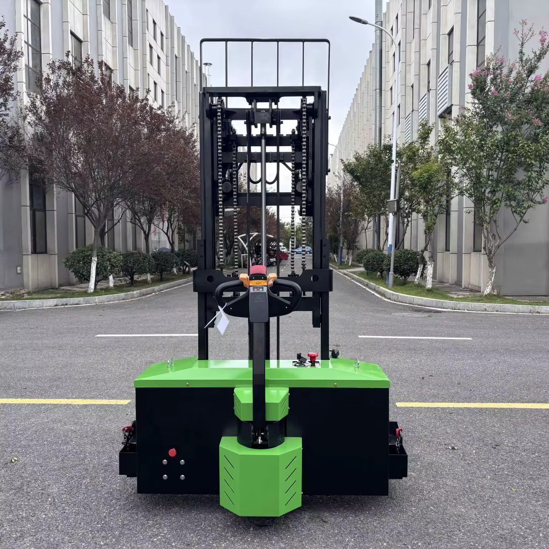 Self-Lifting Walkie Pallet Stacker 1 Ton 1.5 Ton Electric All Terrain Forklift — image 6