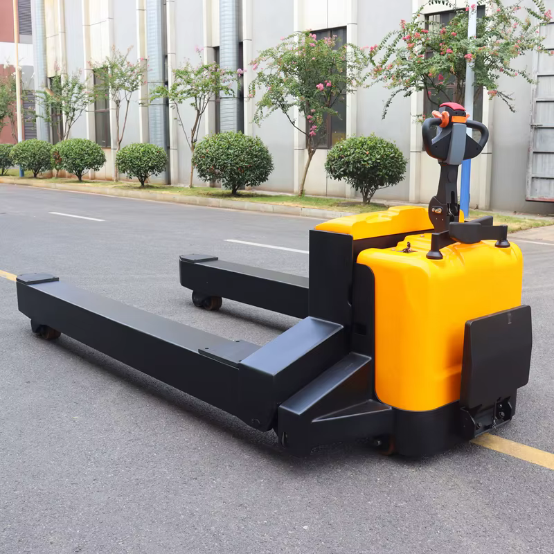 Electric Pallet Truck with Durable Wheels — image 3