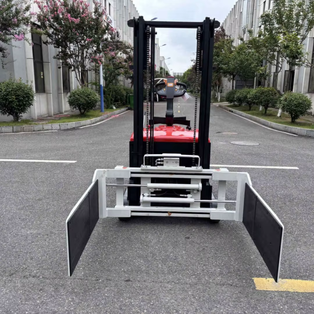Electric Stacker with Paper Roll Clamp Attachment 6m 1-5 Ton — image 5