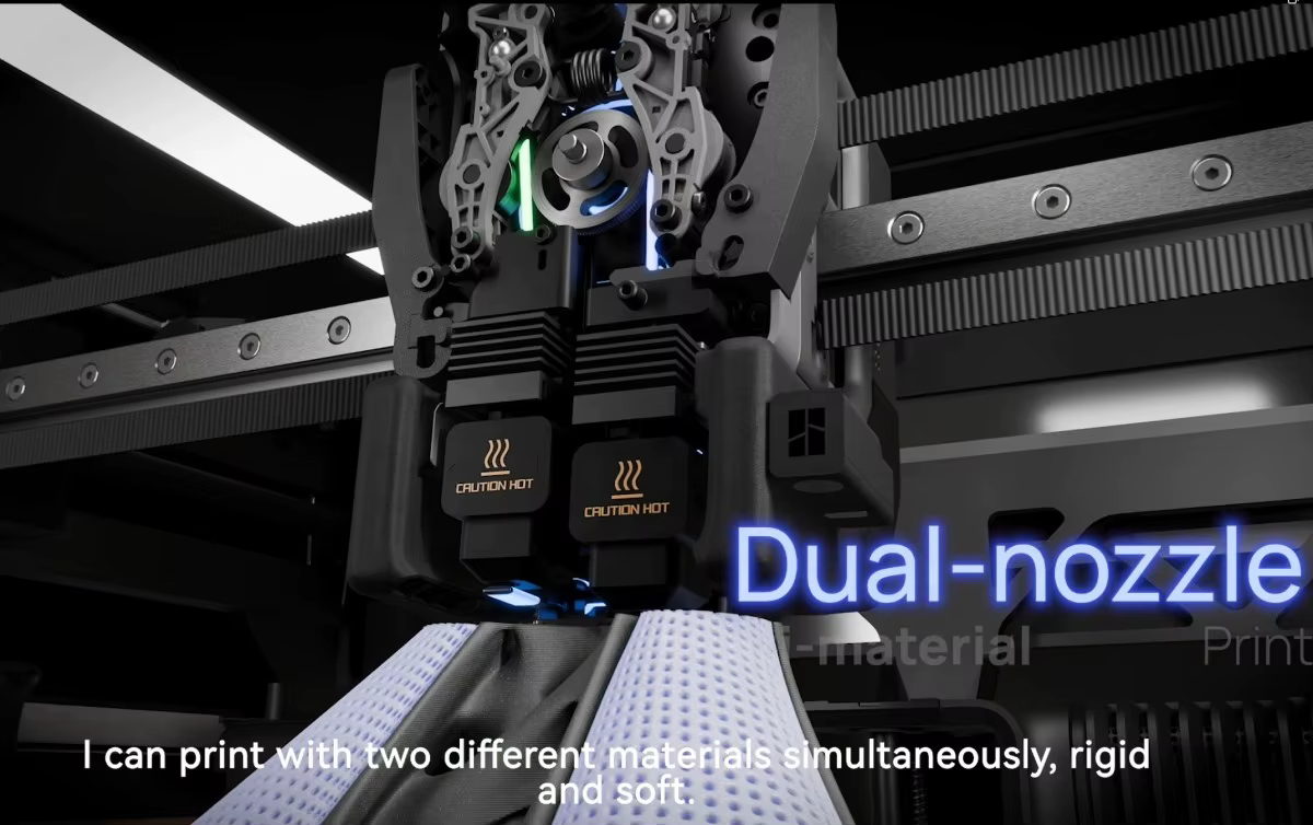 H2D Laser Full Combo 10W Dual-Nozzle Multi-Color 3D Printer & Laser Engraver — image 3