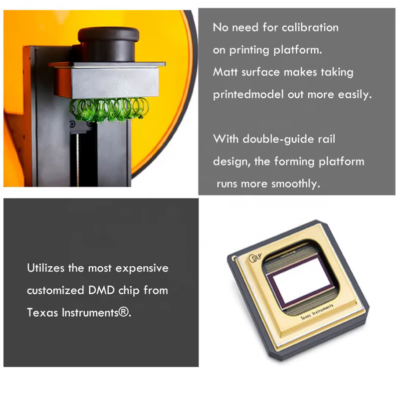 Dazzle Wholesale D100 High Precision DLP Resin 3D Printer — image 4