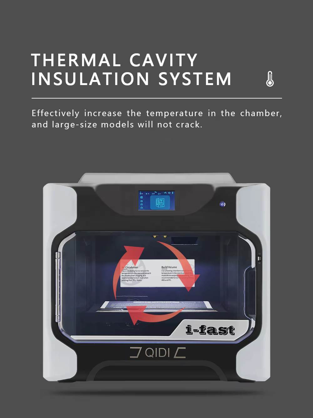 QIDI I-Fast High Precision Large Size 3D Printing Machine — image 4