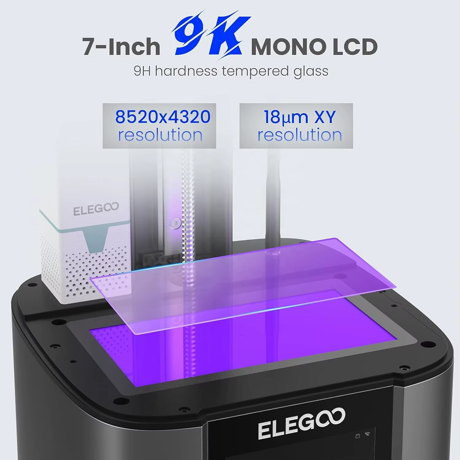 Elegoo Mars 4 Ultra Large HD 9K LCD Resin 3D Printer — image 2