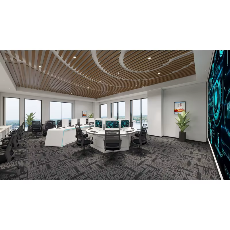 Luxury Office Conference Table and Chairs Executive Modern Furniture Set — image 4
