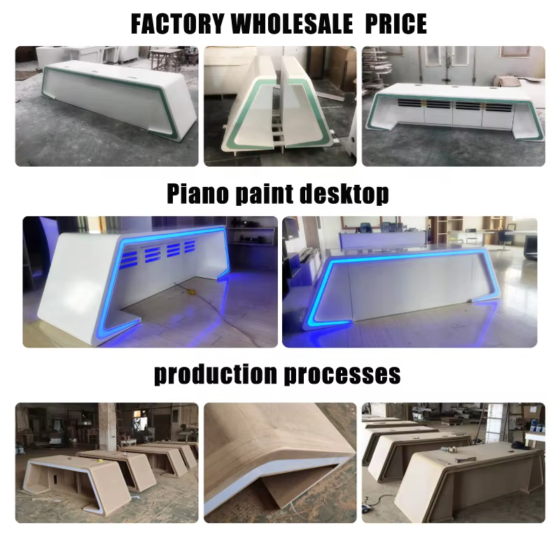 Customized LED Reception Desk — image 4