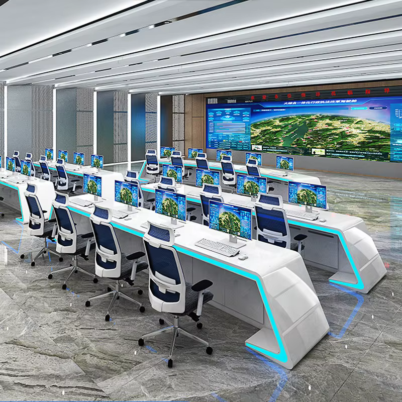 Customized LED Reception Desk — image 6