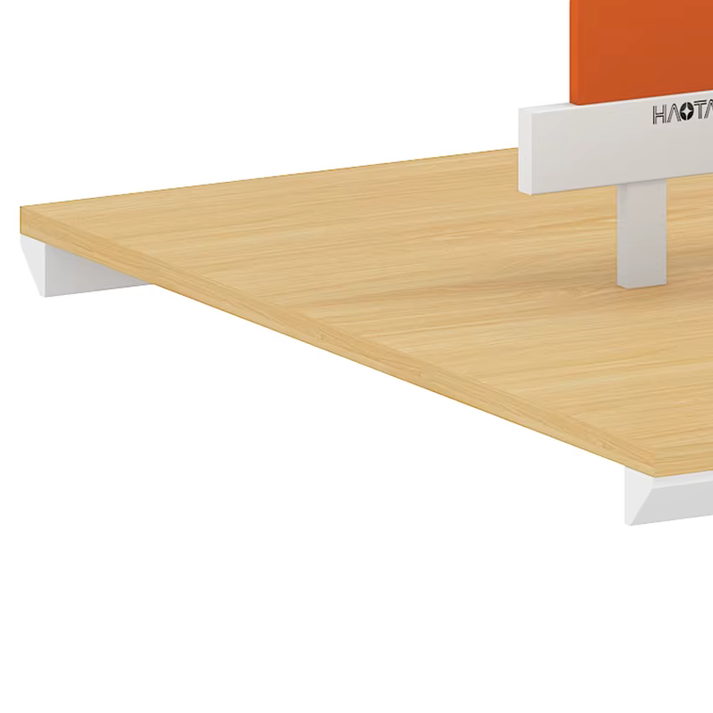 Modular 2-Person Office Workstation with Storage Cabinet — image 6