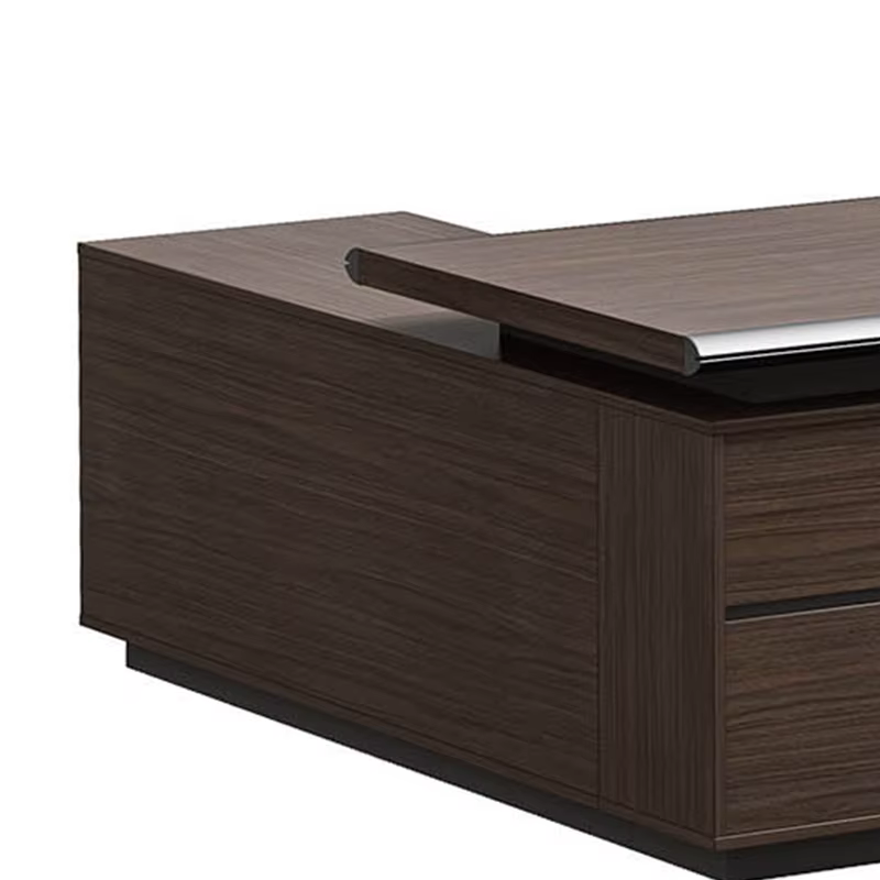 Luxury Design Wooden Executive Big Boss Desk — image 5