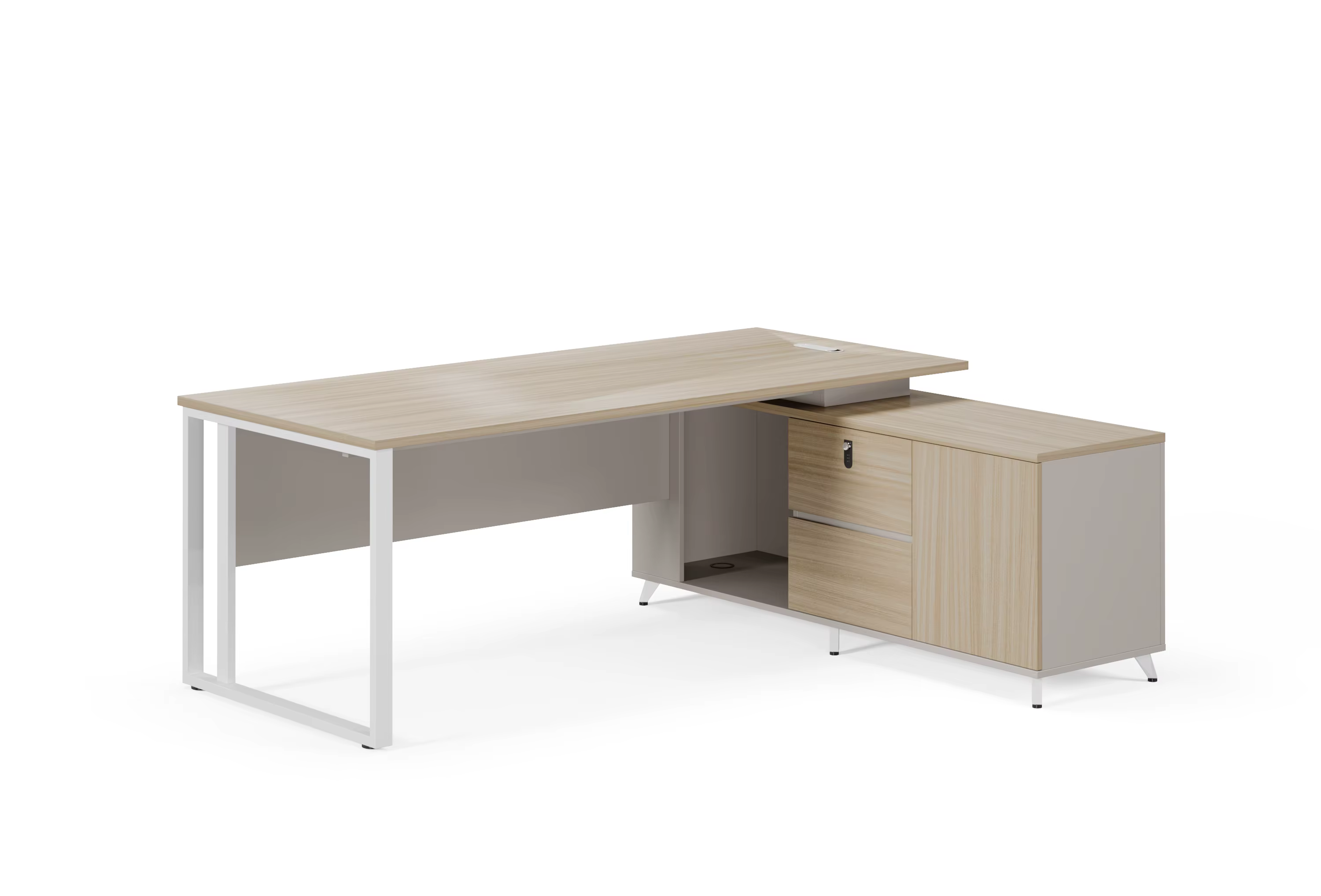 Executive Office Desk Table with Drawer — image 6