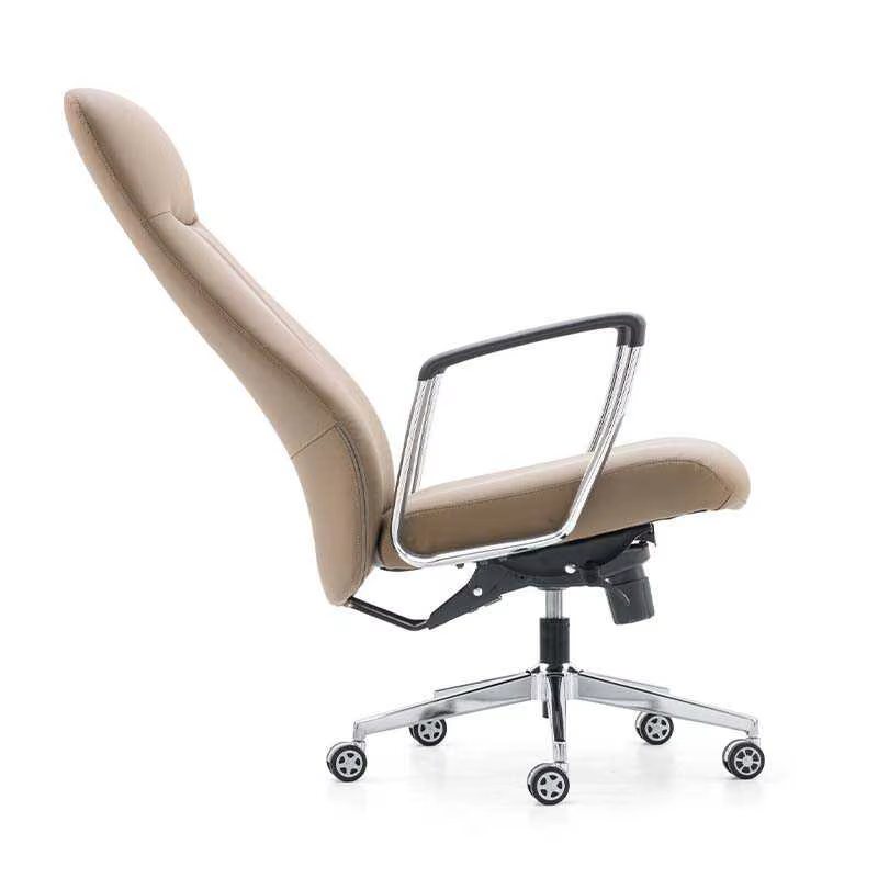 High-Back Executive Office Chair Adjustable Headrest — image 3