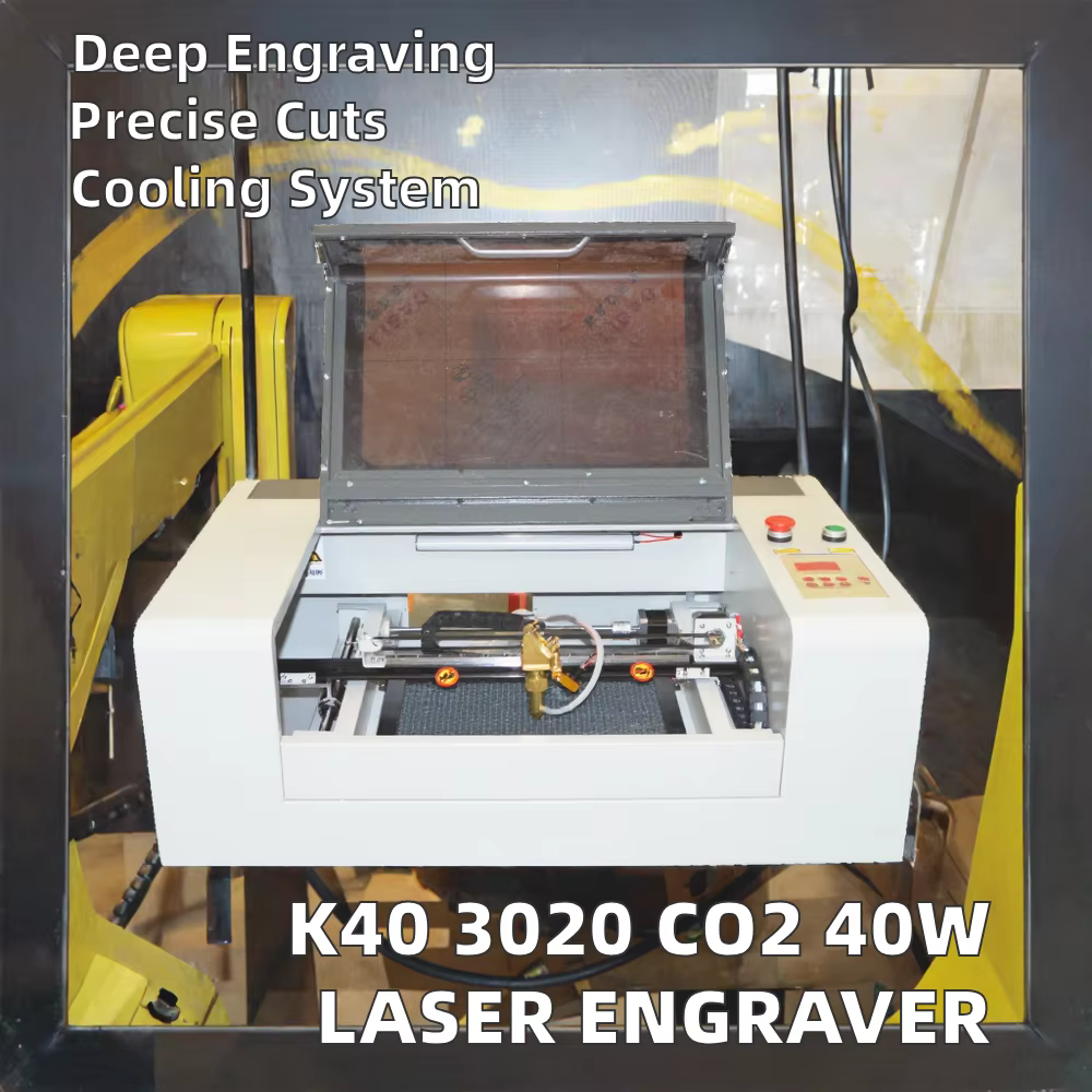 3020 New 40W CO2 Laser Engraving Machine — image 3