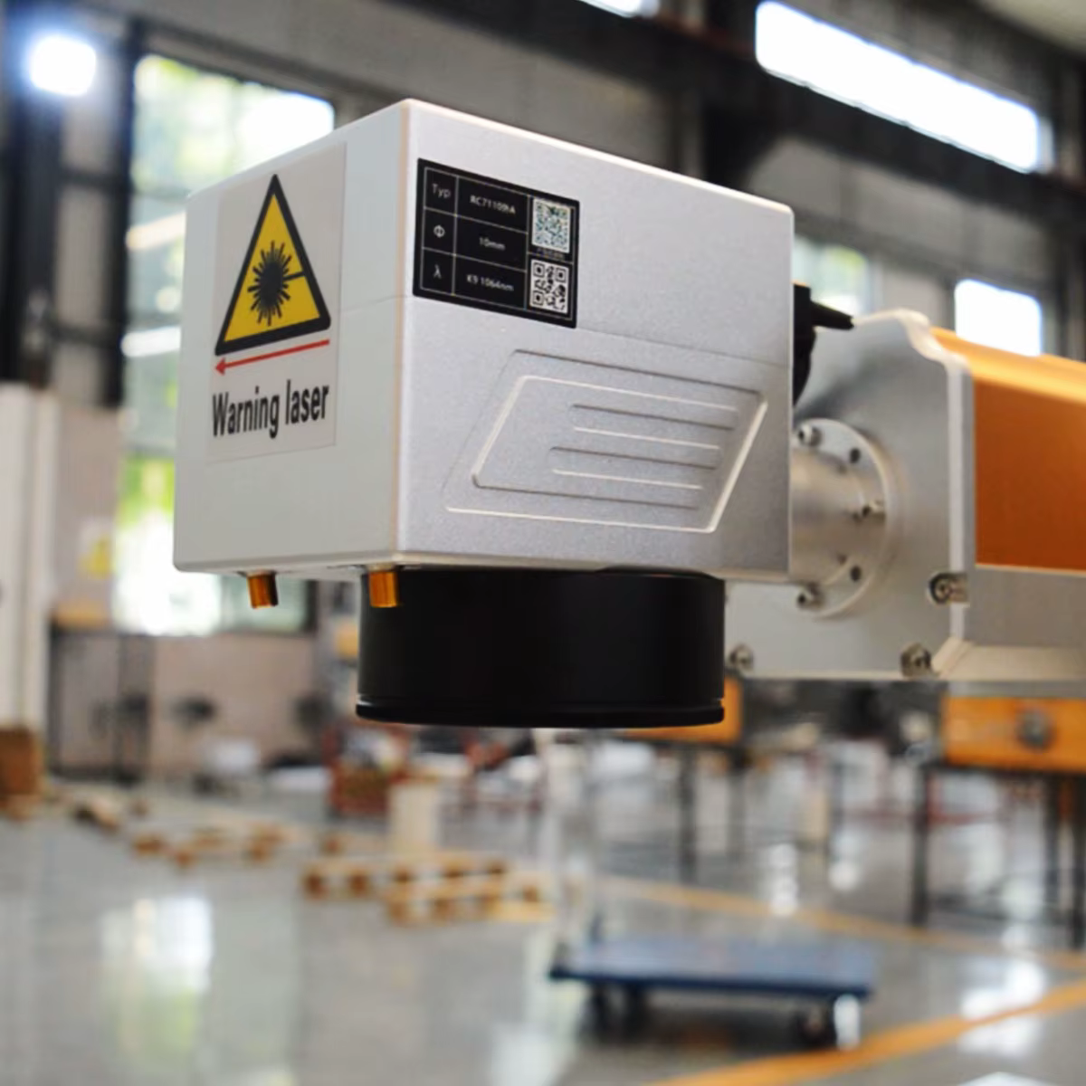 20W 30W Mini Rotary Fiber Laser Marking Machine — image 4