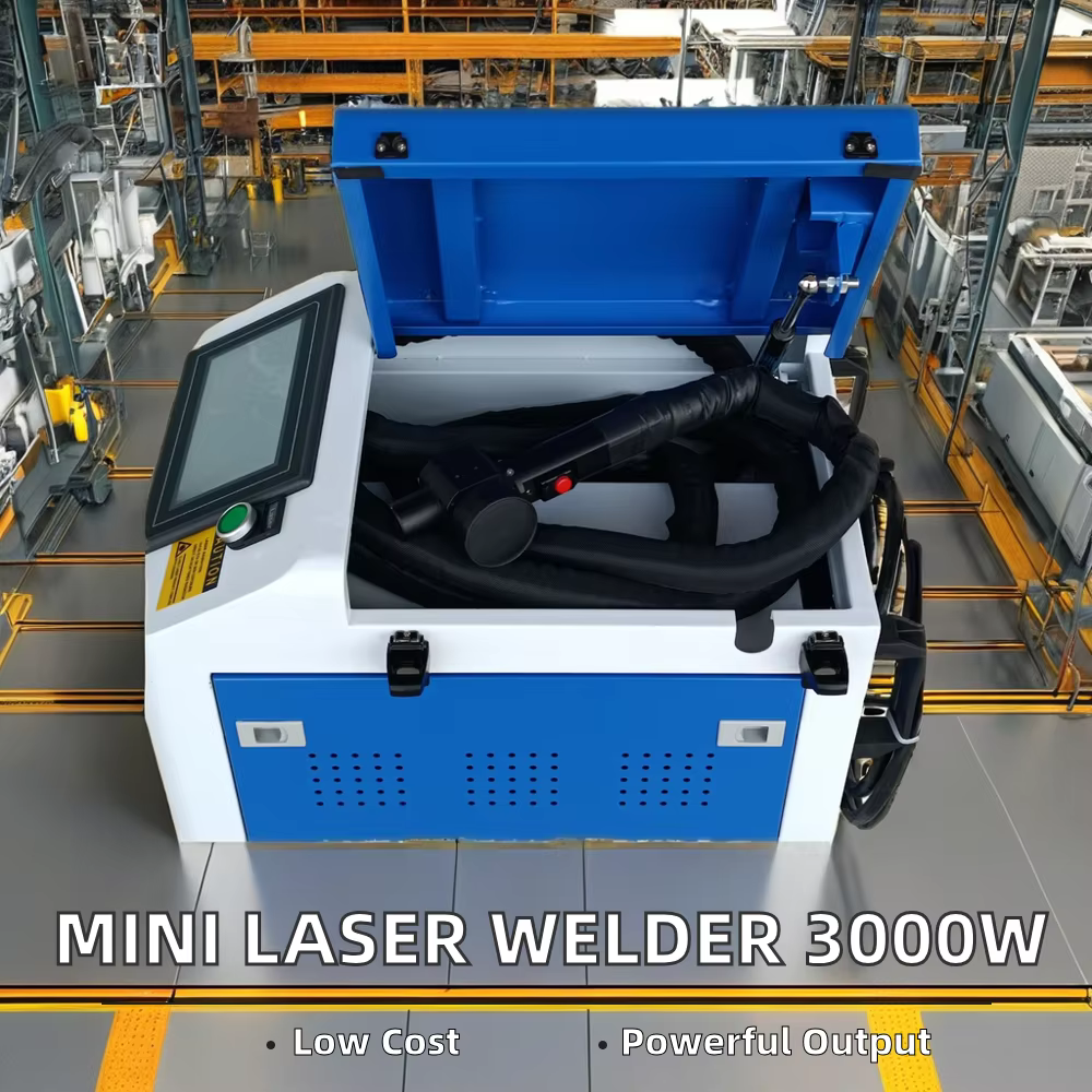 Mini 1000W-3000W Fiber Laser Welding Cutting Cleaning Machine — image 3