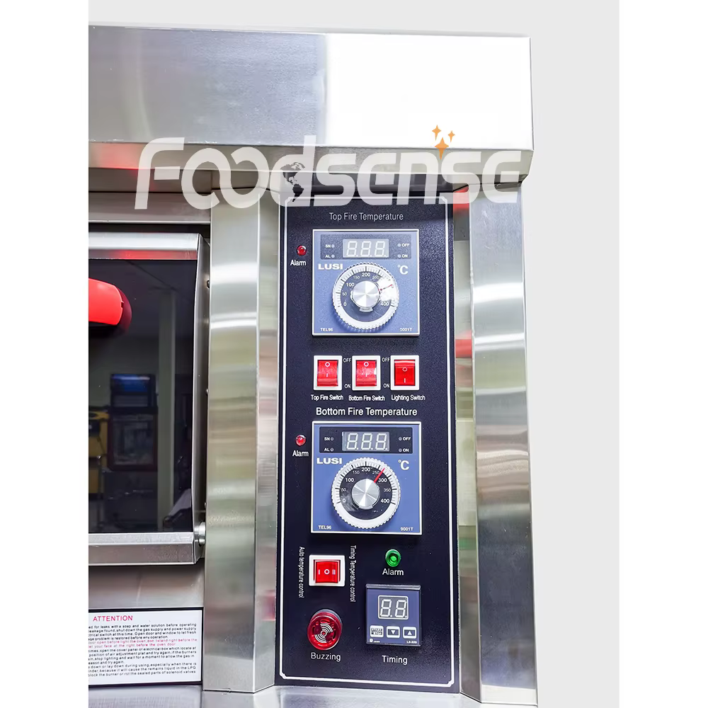 Double Layer Stainless Steel Electric Oven — image 3