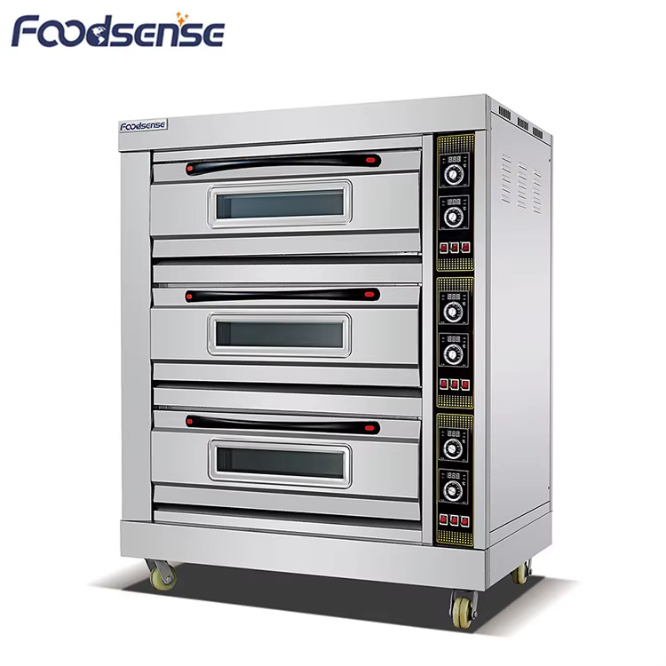 Commercial Electric Oven 3 Deck 9 Tray — image 2