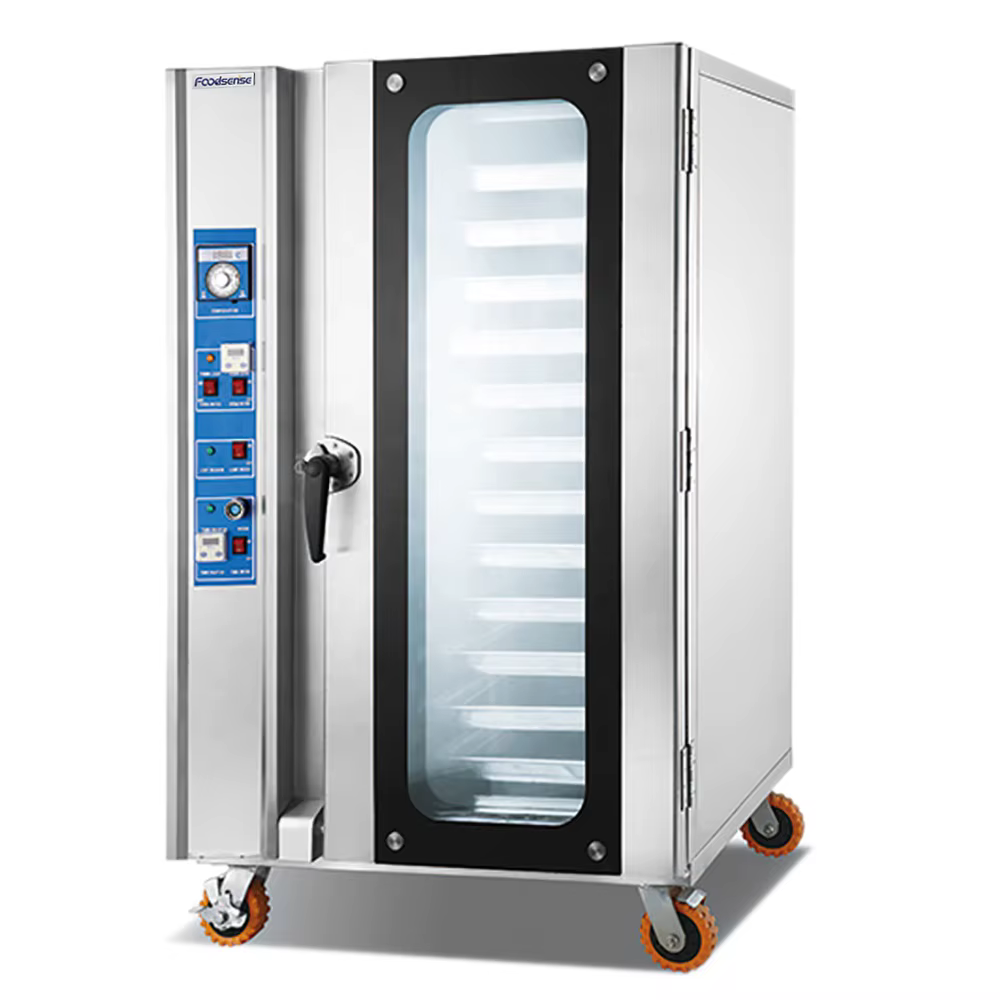 Commercial Hot Air 5 Layers Gas Kitchen Convection Oven with Steam — image 4