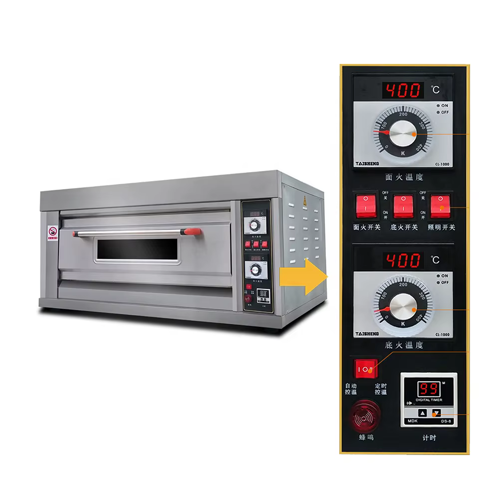 Guangzhou 3 Deck 9 Trays Kitchen Electric Bakery Oven — image 2