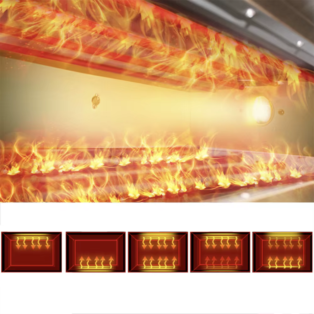 Guangzhou 3 Deck 9 Trays Kitchen Electric Bakery Oven — image 5