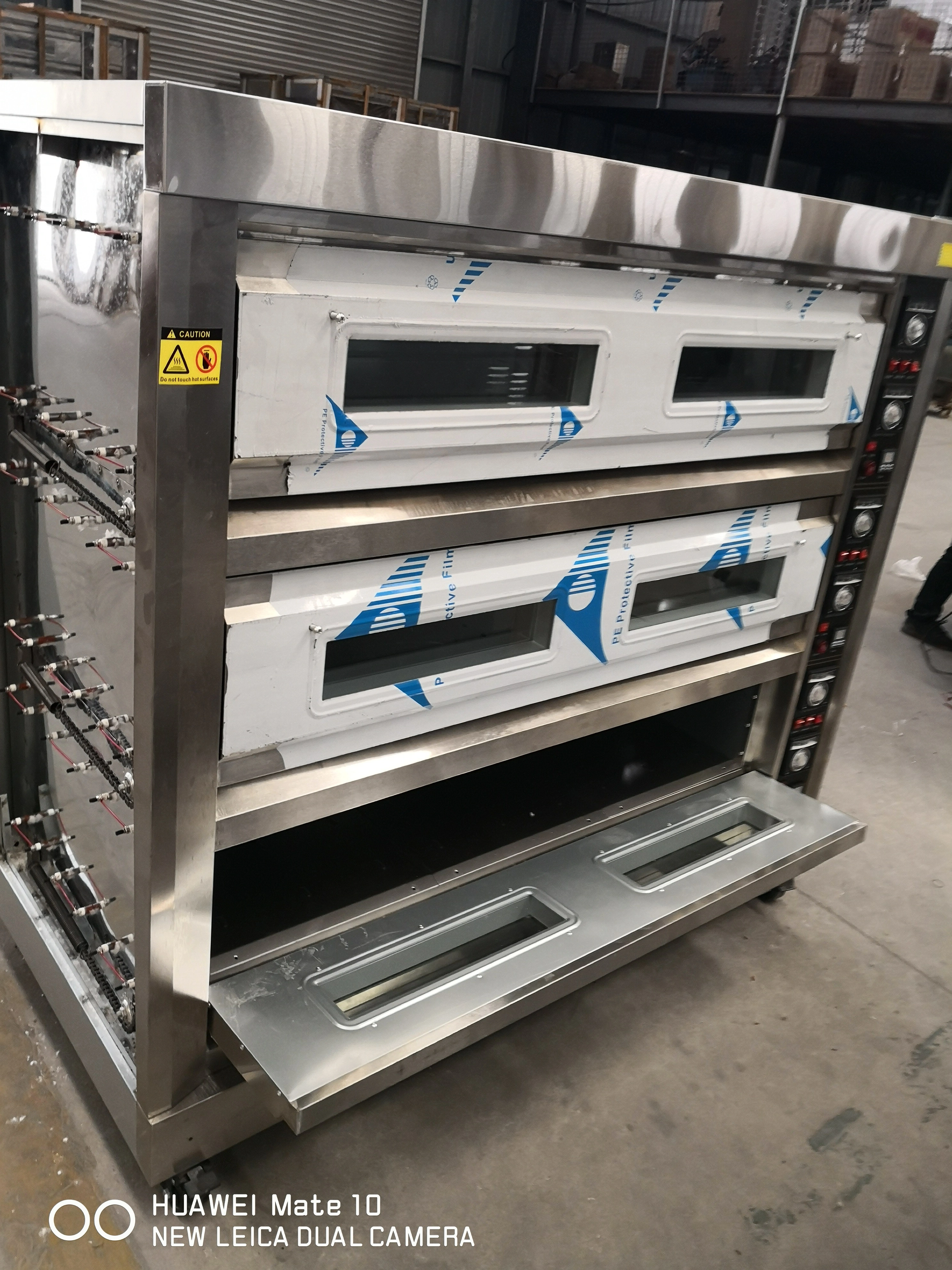 Guangzhou 3 Deck 9 Trays Kitchen Electric Bakery Oven — image 6