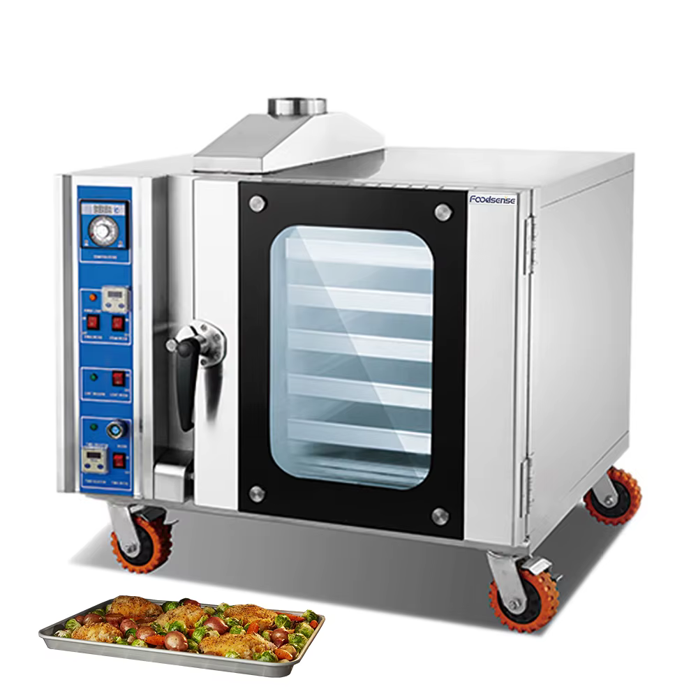 2025 CE Commercial Electric Multi-Function Combi Hot Air Circulation Steam Oven — image 3