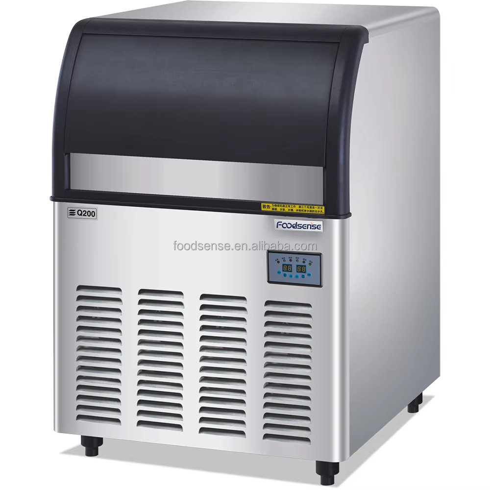 Commercial Stainless Steel & ABS Portable Ice Maker Machine — image 2