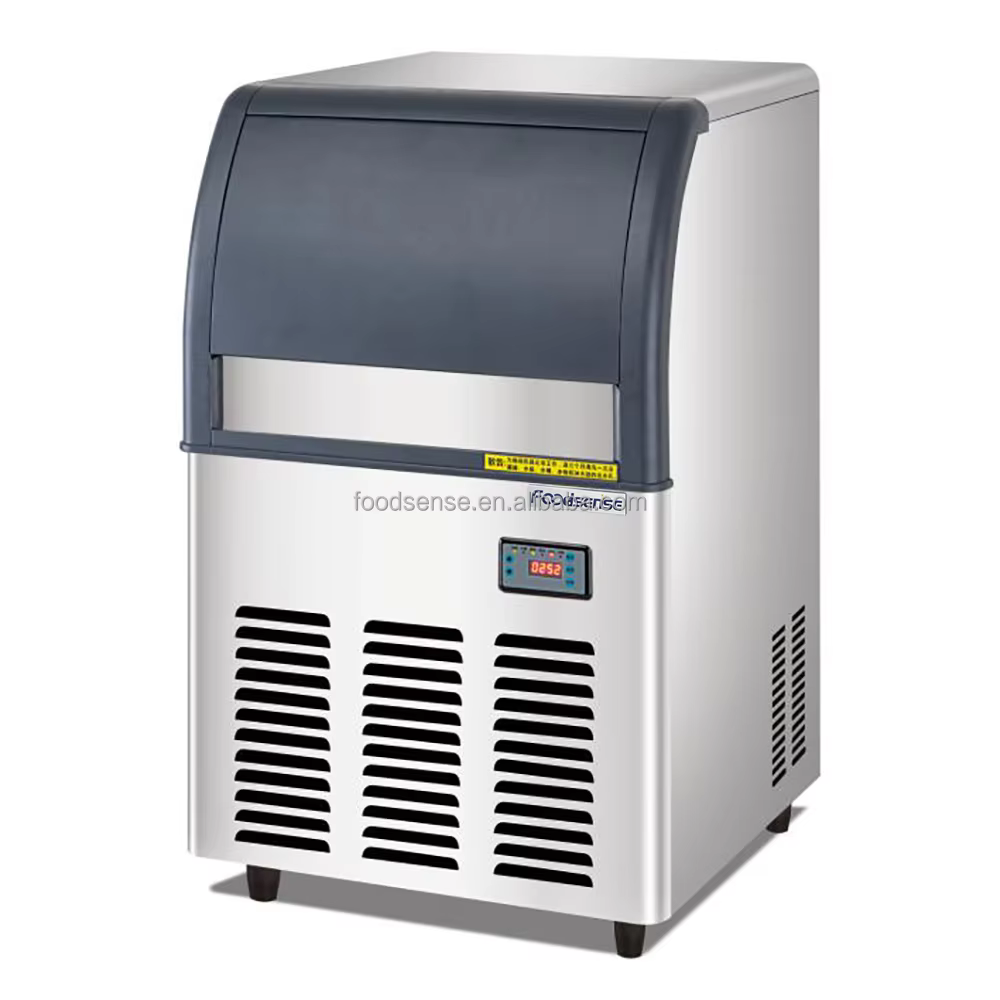 Commercial Stainless Steel & ABS Portable Ice Maker Machine — image 3