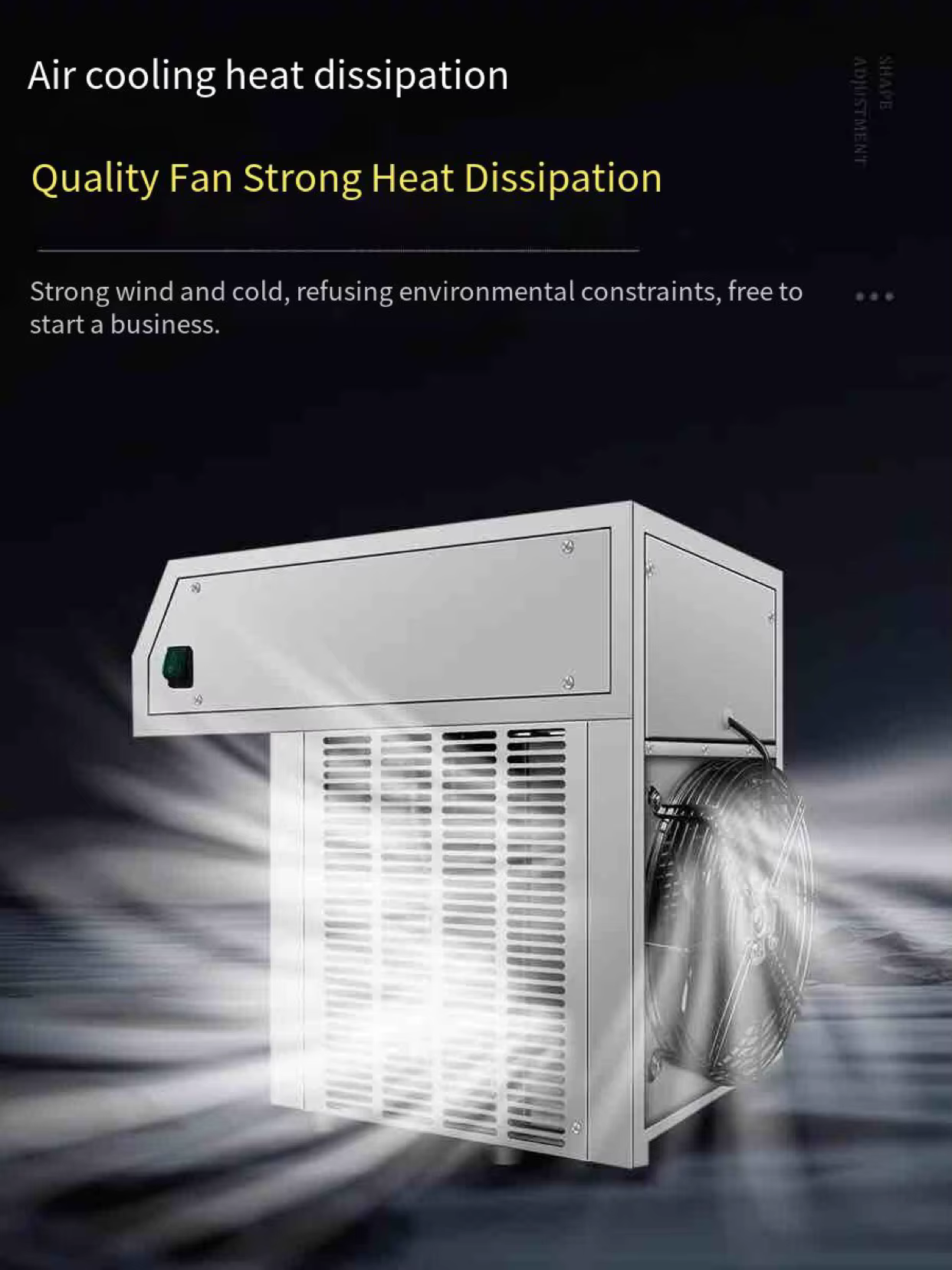 Air-cooled Snowflake Ice Machine — image 2