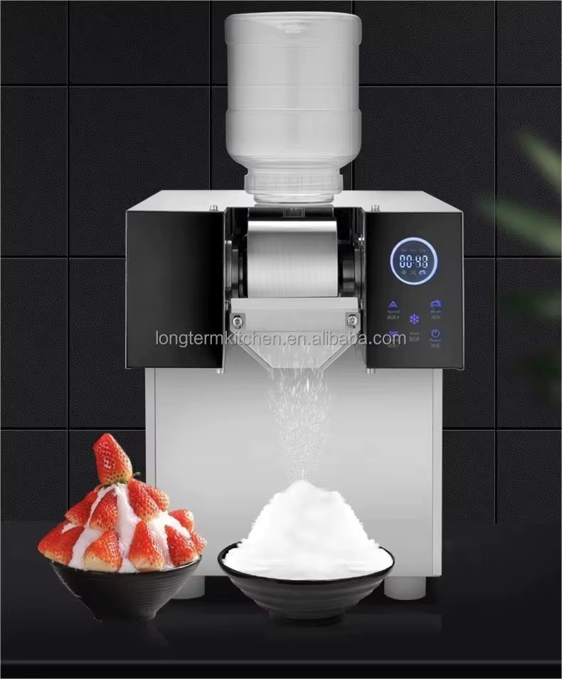 Commercial Milk Snow Flake Ice Cream Shaver Maker Machine — image 6
