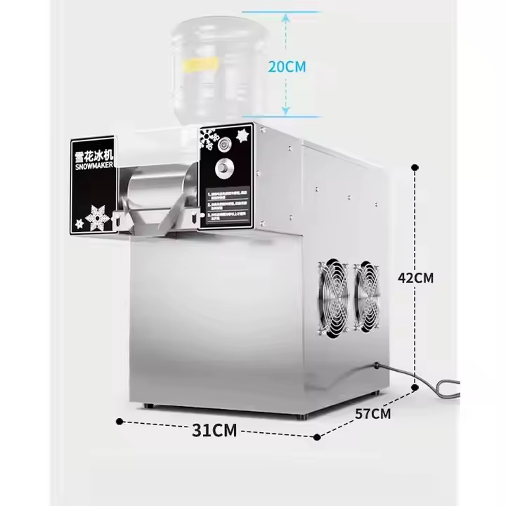 60kg 120kg 220V Bingsu Ice Shaved Machine — image 2