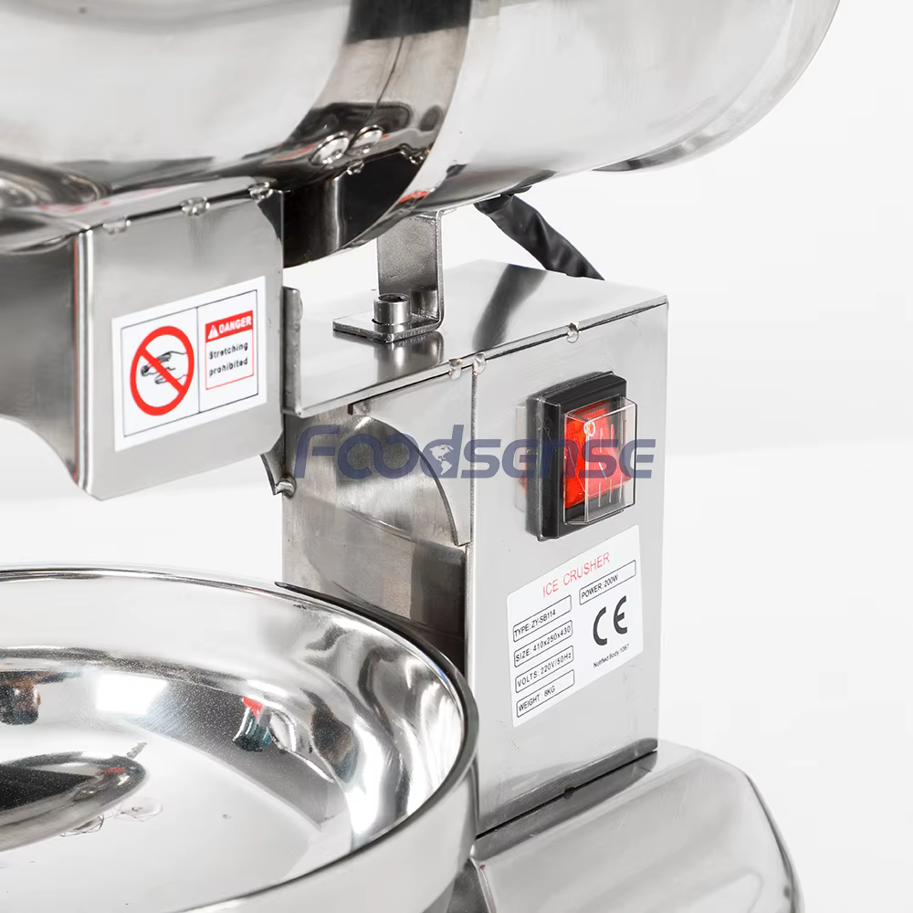 Multi-Function Small Stainless Steel Ice Crushers Ice Shavers Commercial Shaved Ice Crusher Machine — image 2